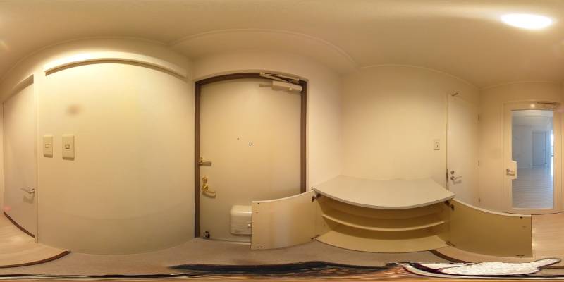 パノラマ画像玄関