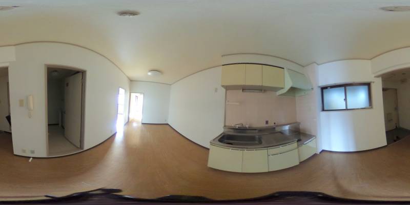 パノラマ画像キッチン