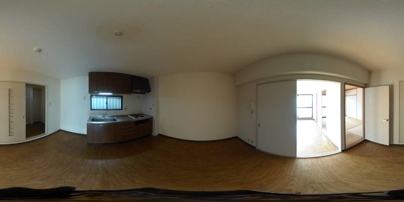 パノラマ画像リビング