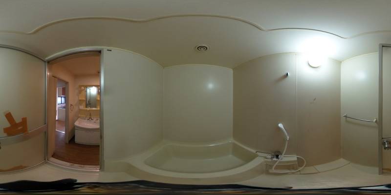 パノラマ画像バスルーム