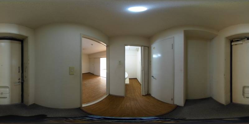 パノラマ画像玄関