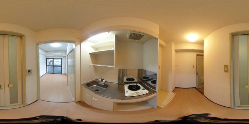 パノラマ画像キッチン