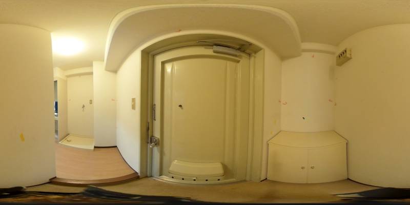 パノラマ画像玄関