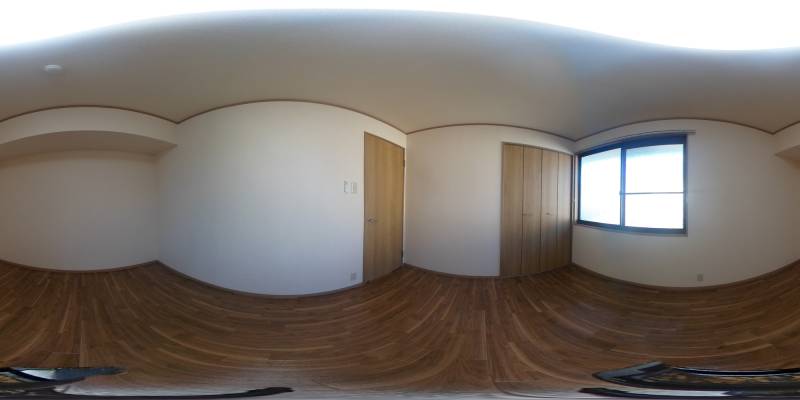 パノラマ画像洋室