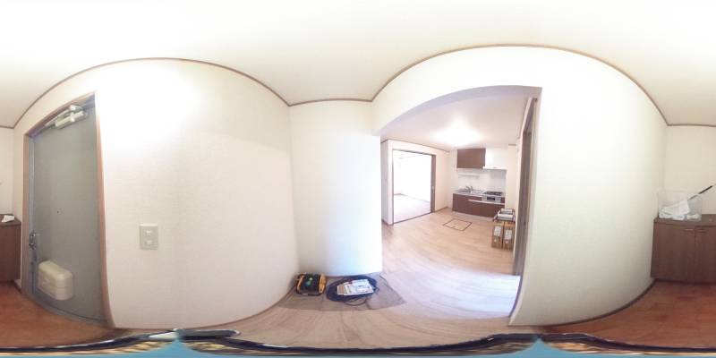 パノラマ画像玄関