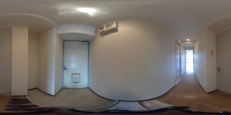 パノラマ画像玄関