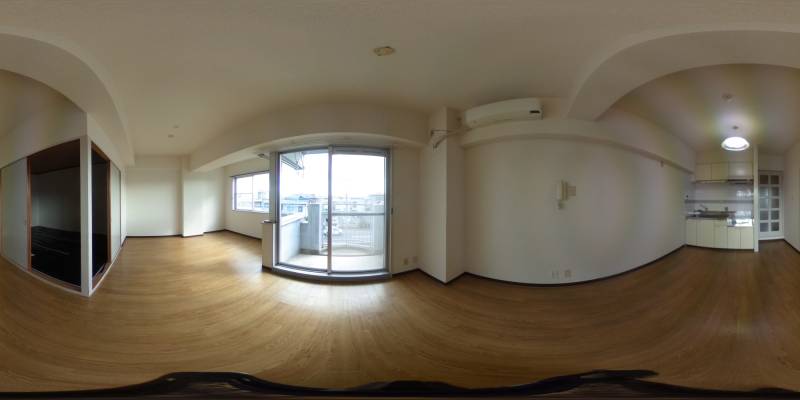 パノラマ画像リビング