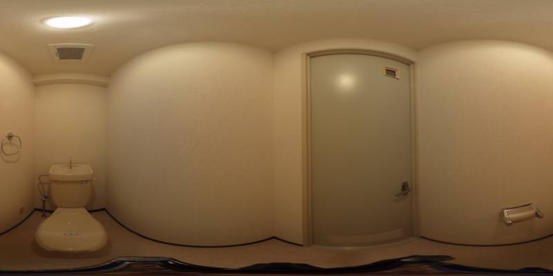 パノラマ画像トイレ