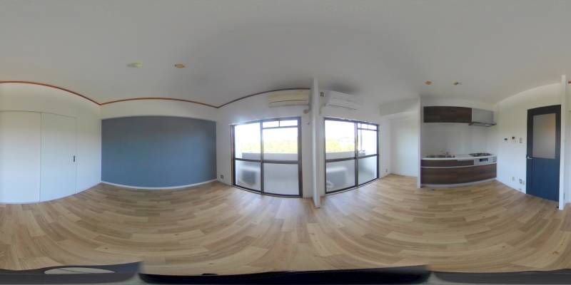 パノラマ画像リビング