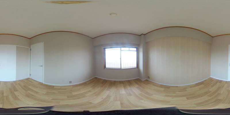 パノラマ画像洋室