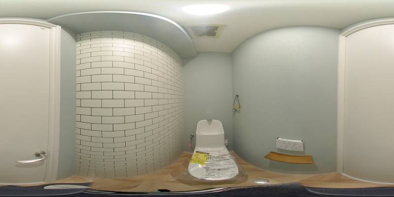 パノラマ画像トイレ