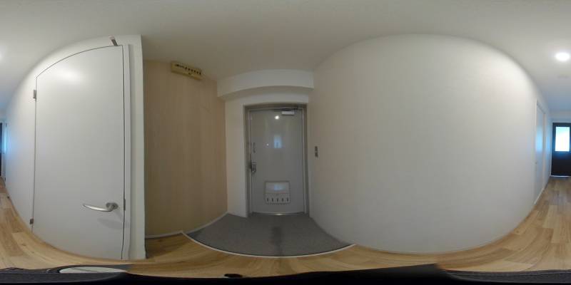 パノラマ画像玄関