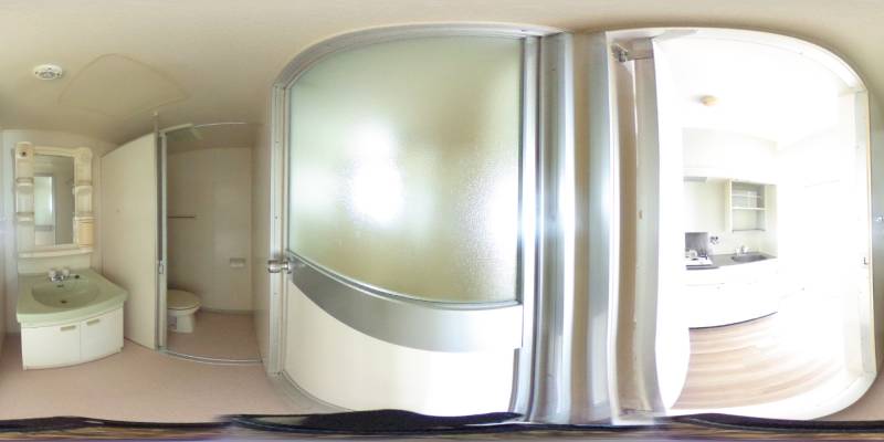 パノラマ画像洗面所