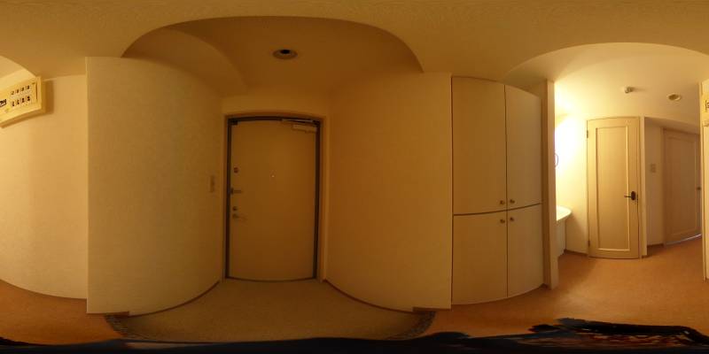 パノラマ画像玄関