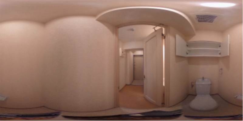 パノラマ画像トイレ