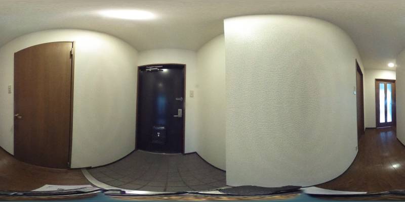 パノラマ画像玄関