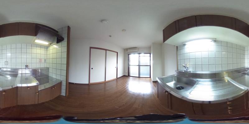 パノラマ画像リビング