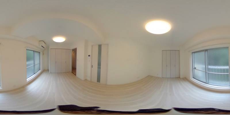 パノラマ画像洋室