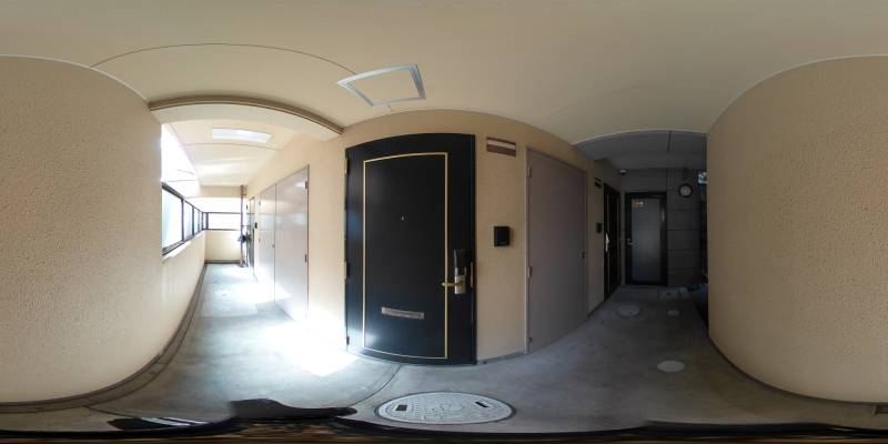 パノラマ画像玄関