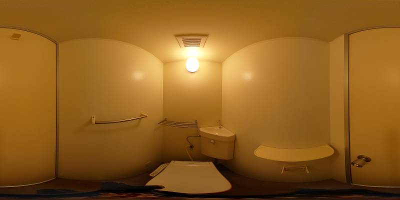 パノラマ画像トイレ