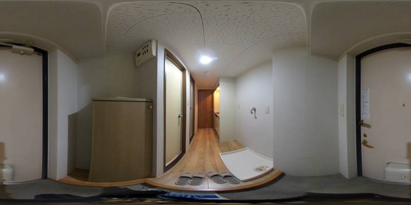 パノラマ画像玄関