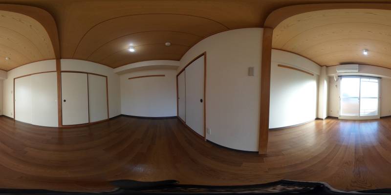 パノラマ画像洋室