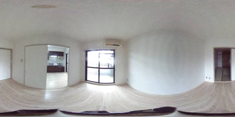 パノラマ画像洋室