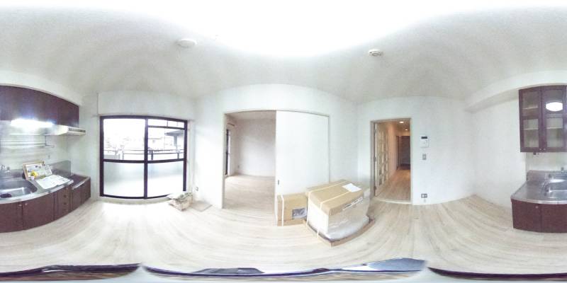 パノラマ画像リビング