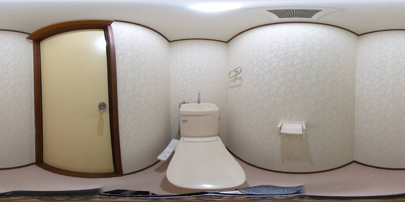 パノラマ画像トイレ