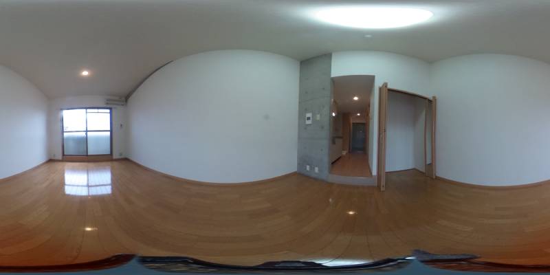 パノラマ画像洋室