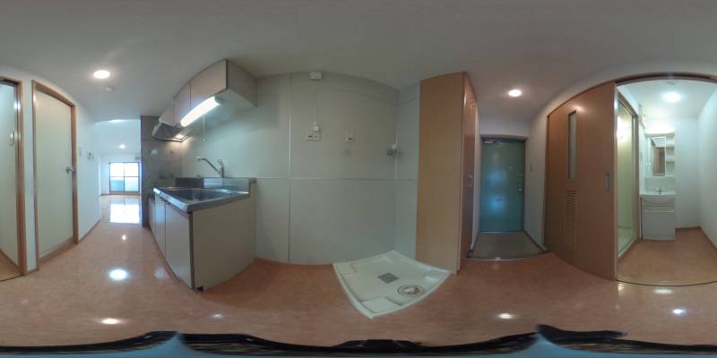 パノラマ画像キッチン