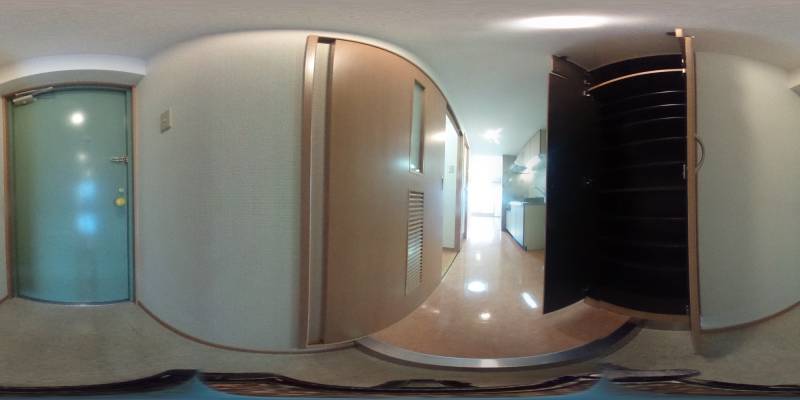 パノラマ画像玄関