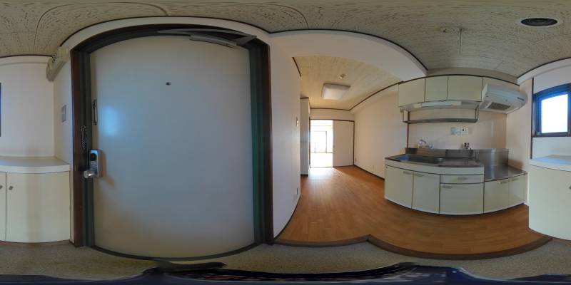 パノラマ画像玄関