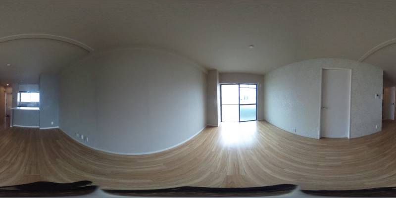 パノラマ画像洋室