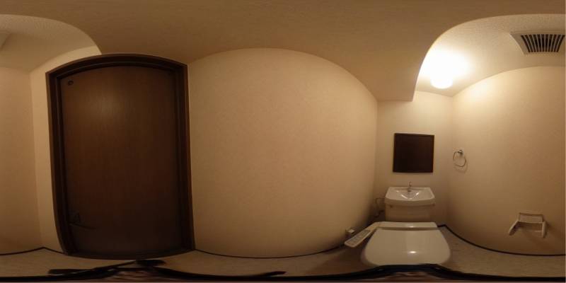 パノラマ画像トイレ