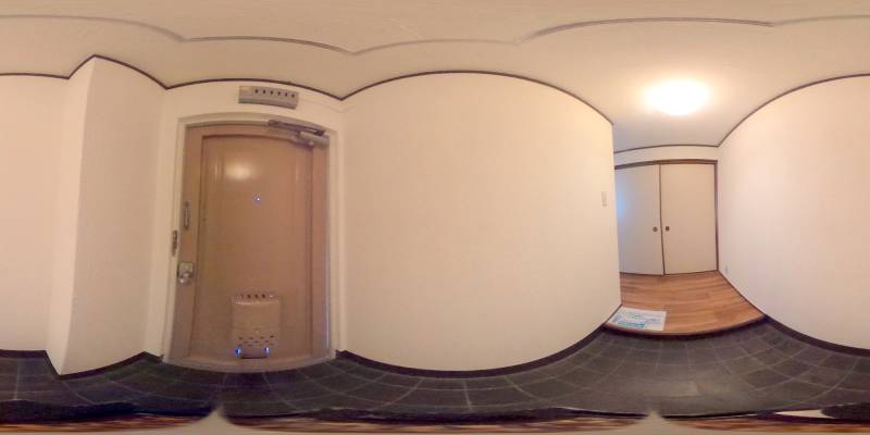 パノラマ画像玄関