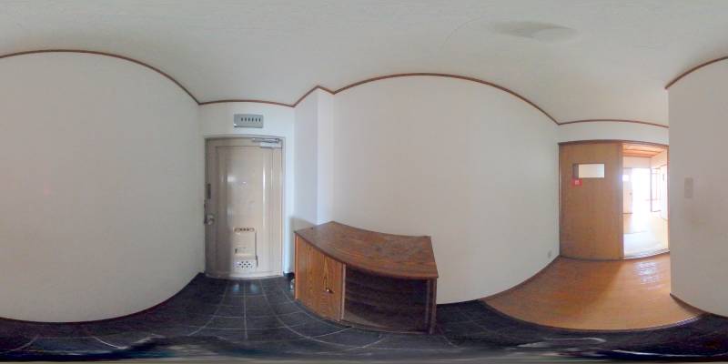 パノラマ画像玄関