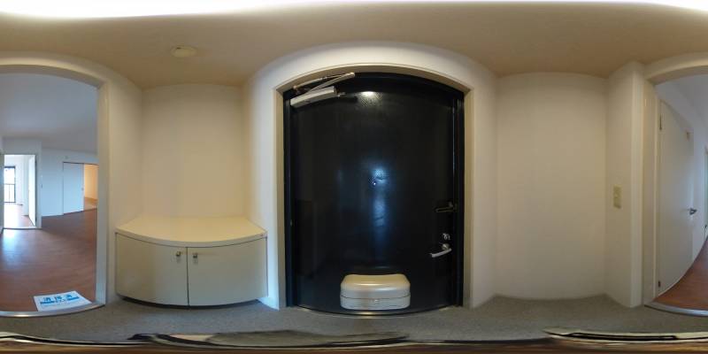 パノラマ画像玄関