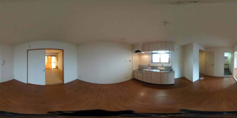 パノラマ画像リビング