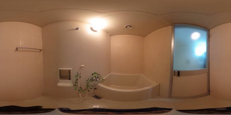 パノラマ画像バスルーム