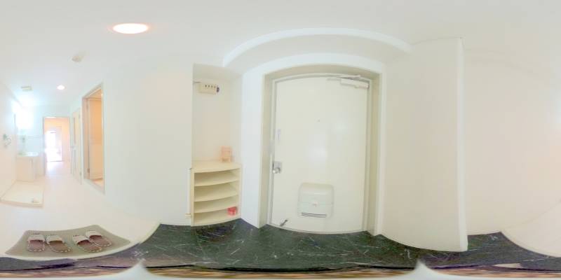 パノラマ画像玄関