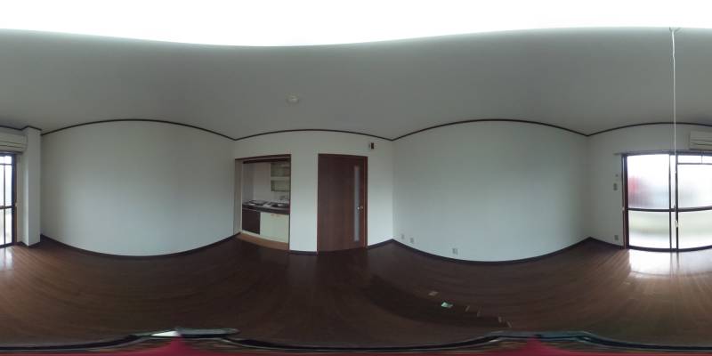 パノラマ画像洋室