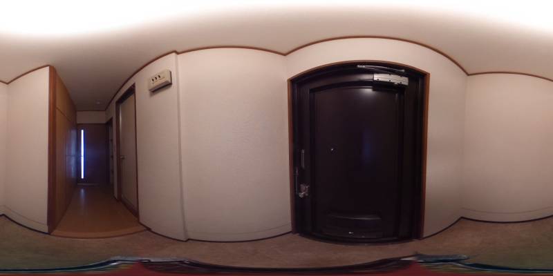 パノラマ画像玄関