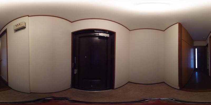 パノラマ画像玄関