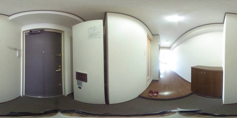 パノラマ画像玄関