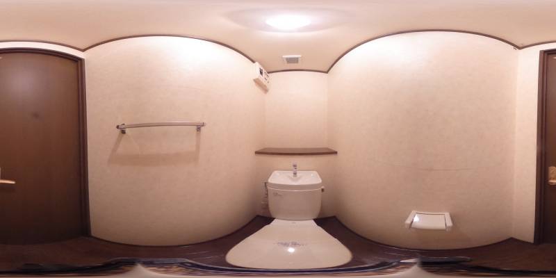 パノラマ画像トイレ