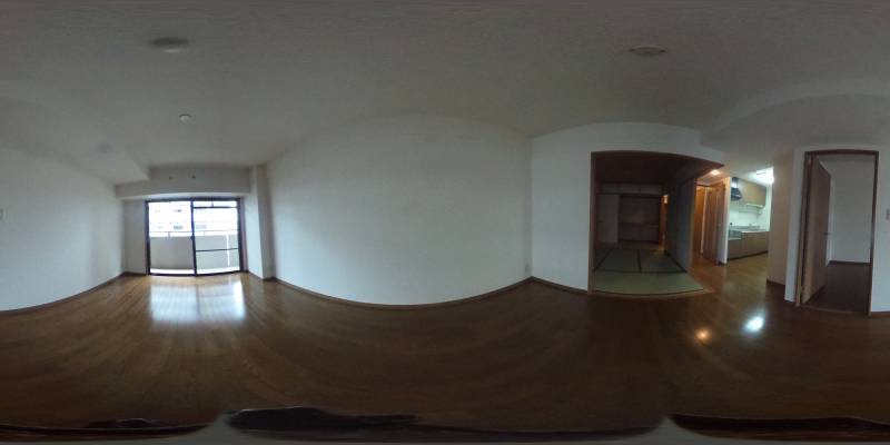 パノラマ画像洋室