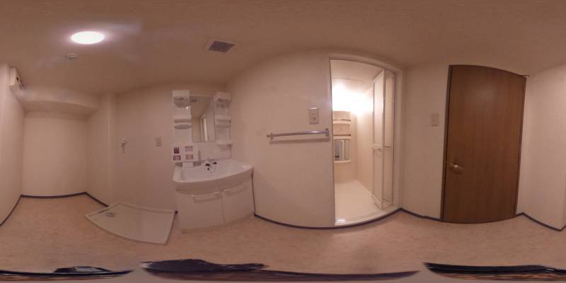 パノラマ画像洗面所