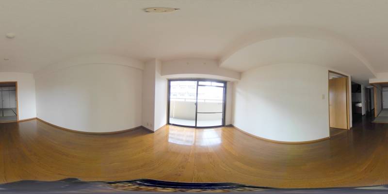 パノラマ画像リビング