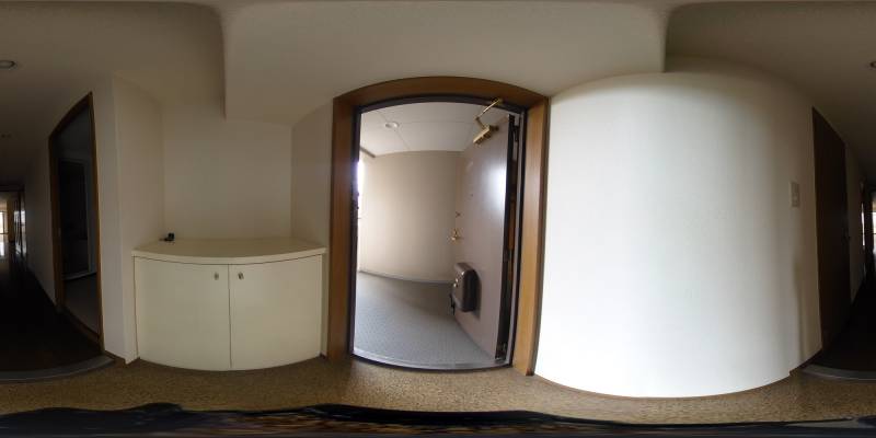 パノラマ画像玄関